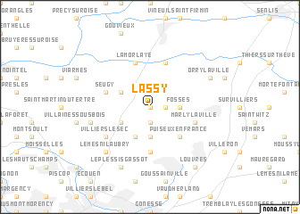 map of Lassy