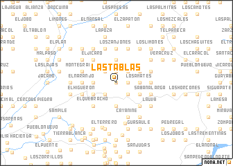 map of Las Tablas