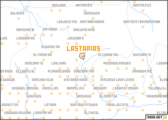 map of Las Tapias