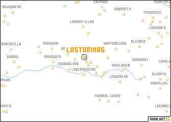 map of Las Tarimas