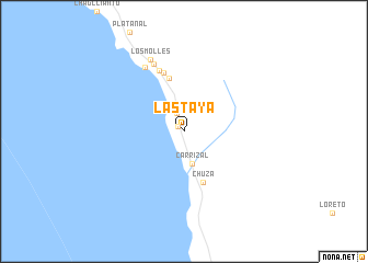 map of Lastaya