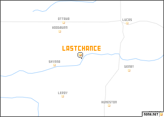 map of Last Chance