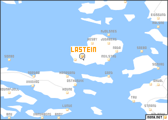 map of Lastein