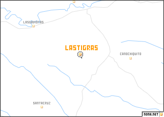 map of Las Tigras