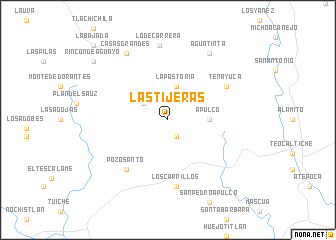 map of Las Tijeras