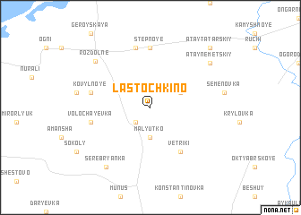 map of Lastochkino