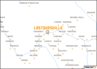 map of Lastoursville