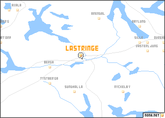 map of Lästringe