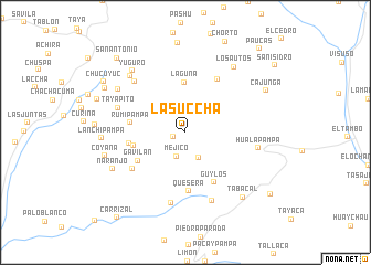 map of La Succha