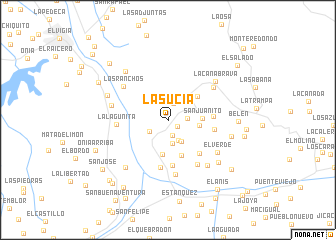 map of La Sucia