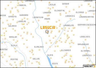 map of La Sucia