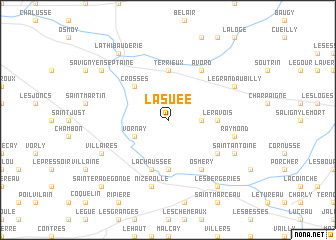 map of La Suée
