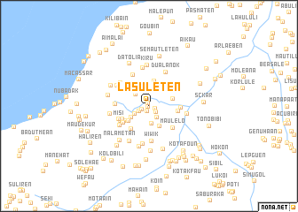 map of Lasuleten