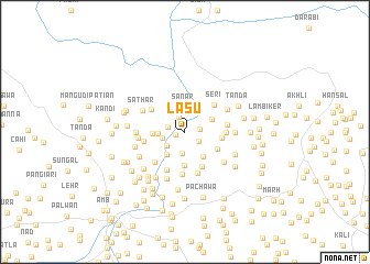 map of Lāsu