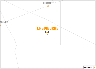 map of Las Víboras