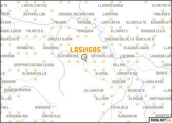 map of Las Vigas