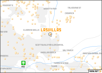 map of Las Villas