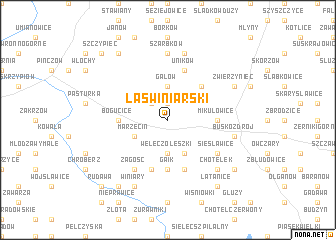 map of Las Winiarski