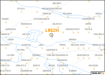 map of Laszki