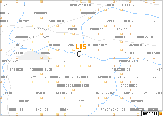 map of Las