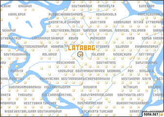 map of Latābāg