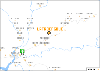 map of Lata-Bengoué