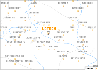 map of Latach