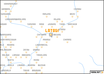 map of Latadi