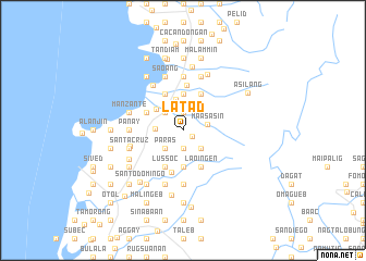 map of Latad