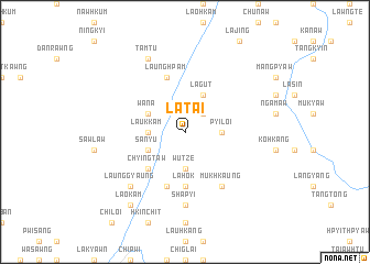 map of La-tai