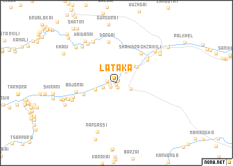 map of Latāka