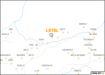 map of Latal