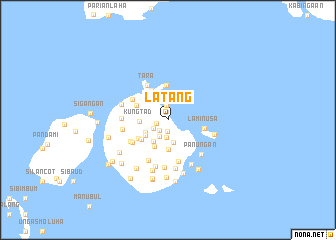 map of Latang