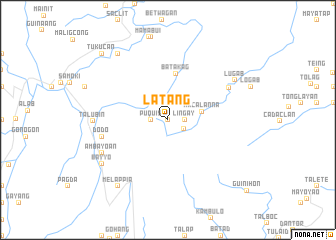 map of Latang