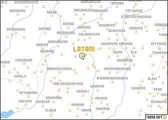 map of Latani