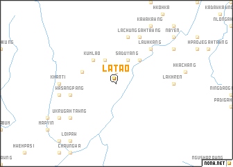 map of Latao