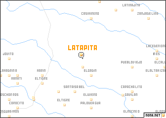 map of La Tapita