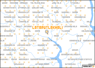 map of Lata Putlākhāli