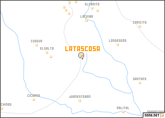 map of La Tascosa