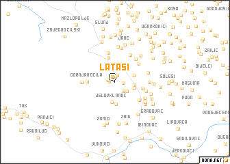 map of Latasi