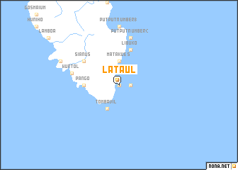 map of Lataul