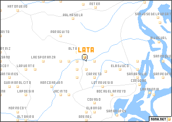 map of Lata