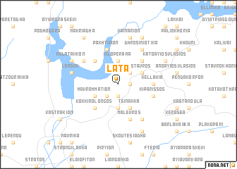 map of Láta