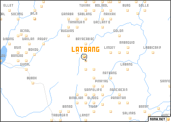 map of Latbang