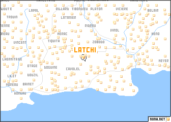 map of Latchi