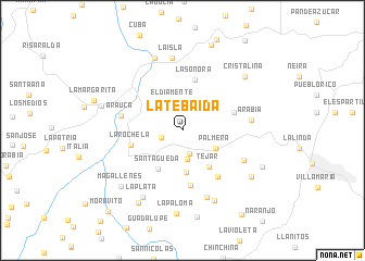 map of La Tebaida