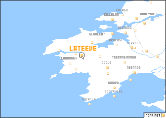 map of Lateeve