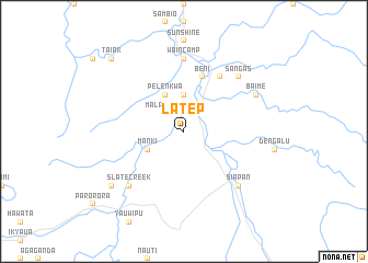 map of Latep