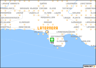 map of La Ternera