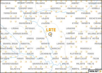 map of Late